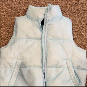 Youth Light Blue Puffer Vest